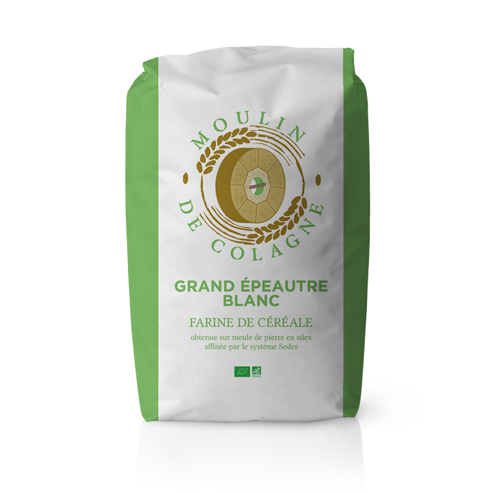 Farinera Coromina, harinas ecológicas de otros cereales a la piedra, harina Grand Epeautre Blanc